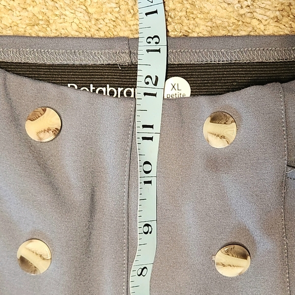 Betabrand Atlantic Wide Leg Pants - Grey XL Petite - Picture 7 of 14